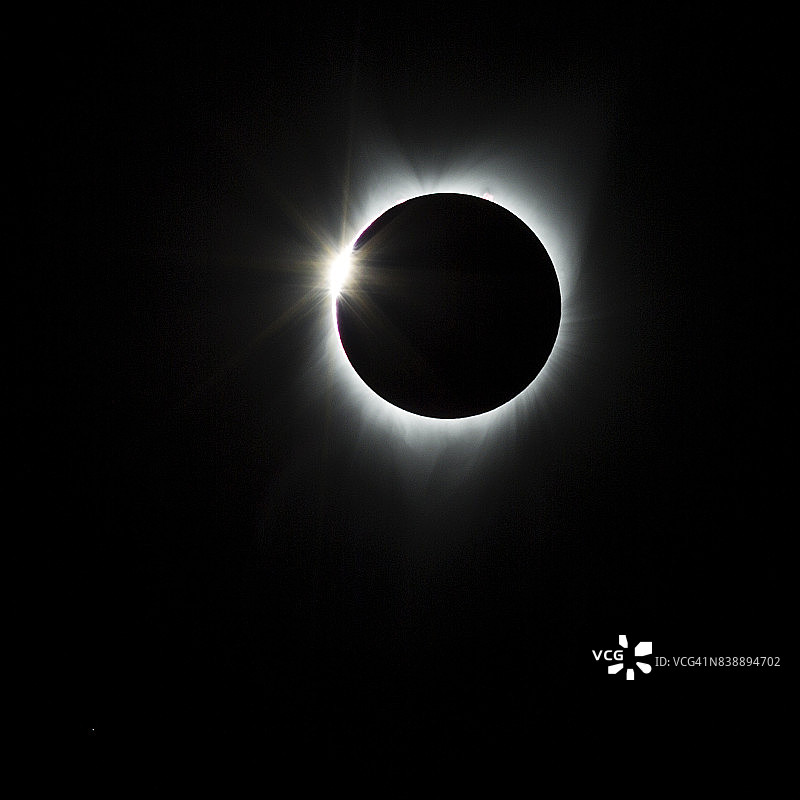 2017年俄勒冈州日食图片素材