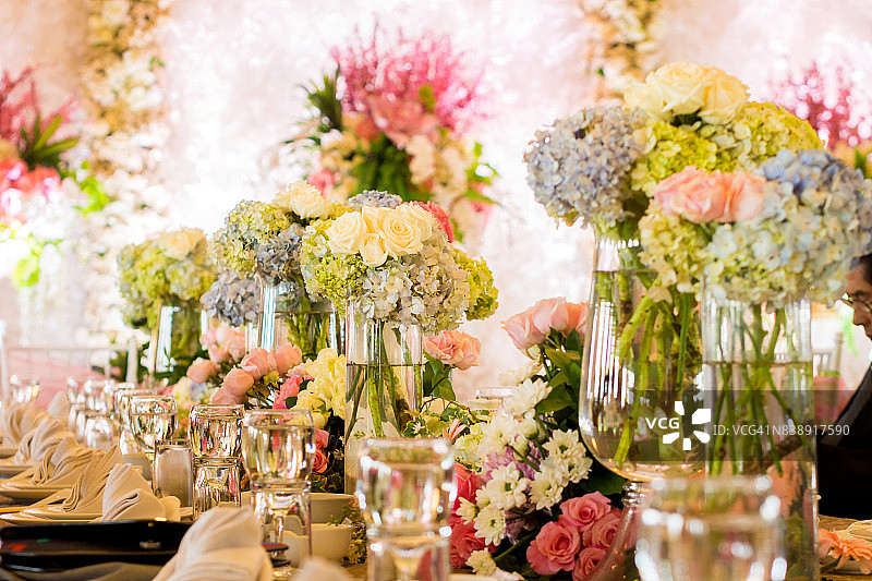 精美婚礼鲜花装饰图片素材