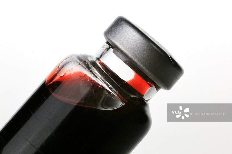 用于医学测试的血液样本图片素材