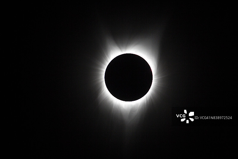 2017年美国日全食图片素材