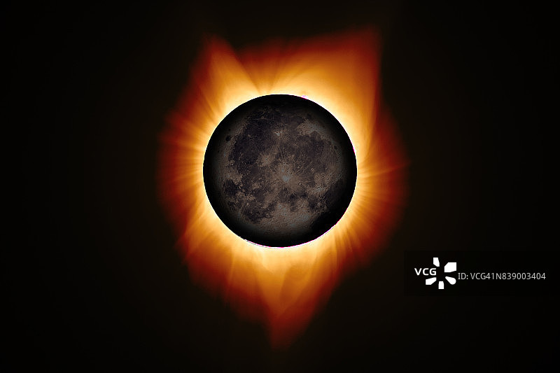 2017年美国日全食图片素材