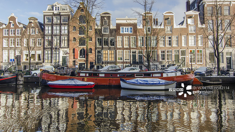 阿姆斯特丹城市风光图片素材