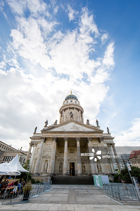 柏林法兰西大教堂图片素材