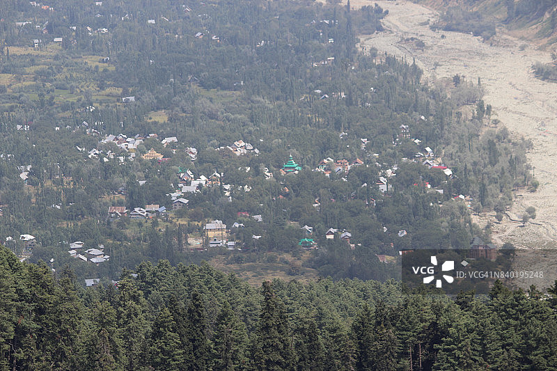 古尔马格：喜马拉雅山脉的风景名胜图片素材