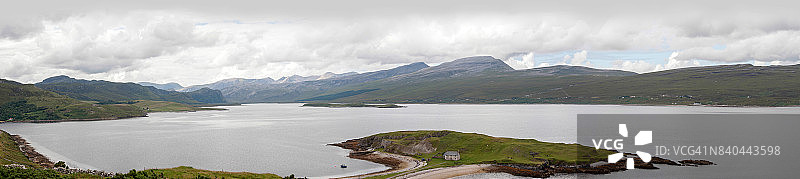 苏格兰奥克尼群岛的Ard Neackie和Eriboll湖图片素材