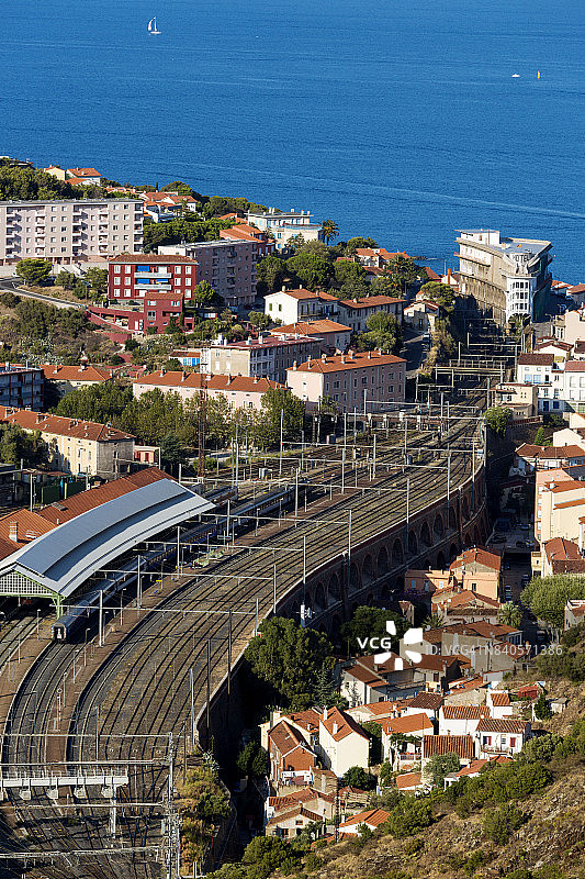 法国奥克西塔尼比利牛斯东方省塞尔韦尔图片素材