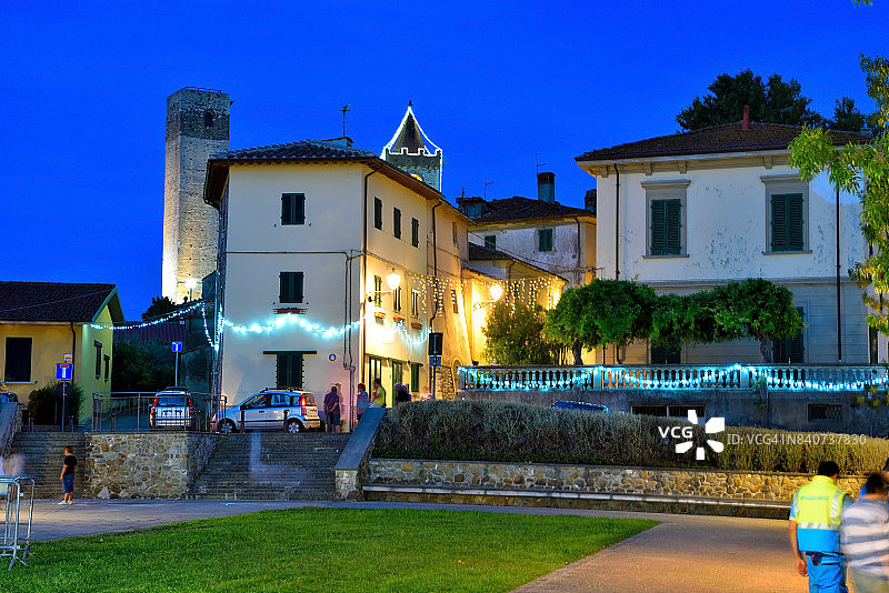 意大利托斯卡纳塞尔拉瓦莱皮斯托伊塞图片素材