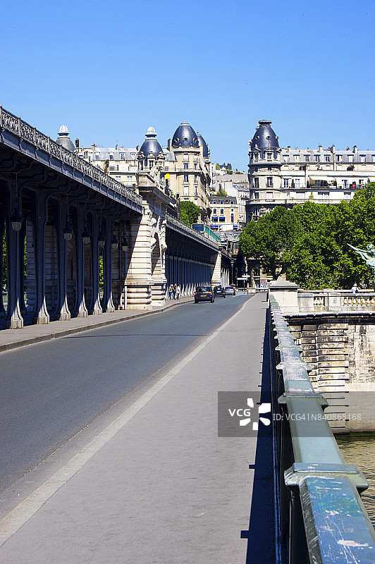 巴黎比尔-哈基姆桥图片素材