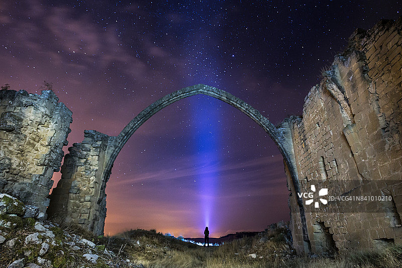 圣胡安教堂遗址图片素材