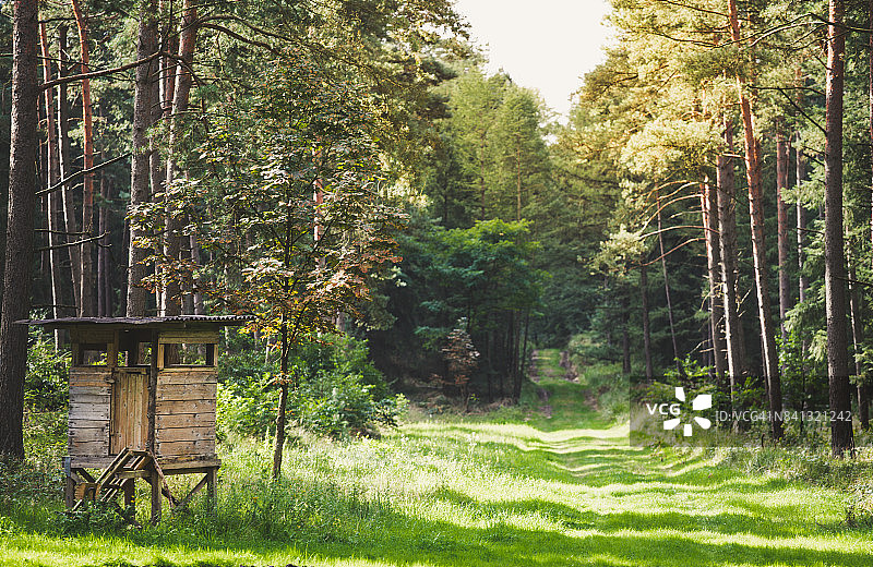 狩猎伪装帐篷图片素材