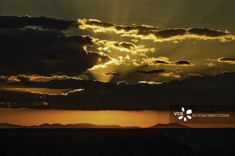 旧金山峰的暮光图片素材