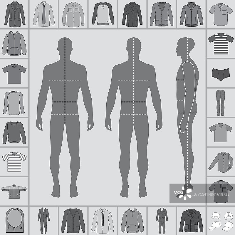 男士服装套装图片素材