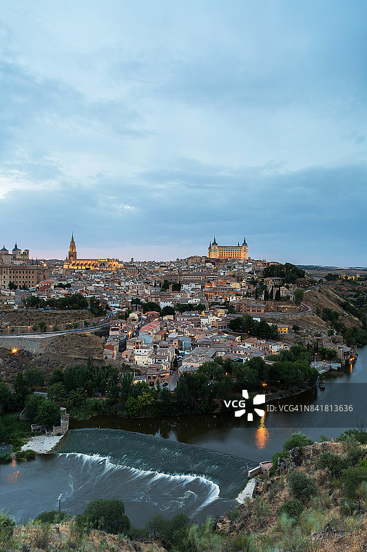 西班牙卡斯蒂利亚-拉曼恰托莱多图片素材