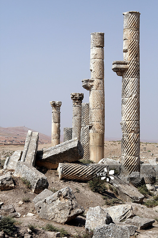 叙利亚阿帕米亚遗址图片素材