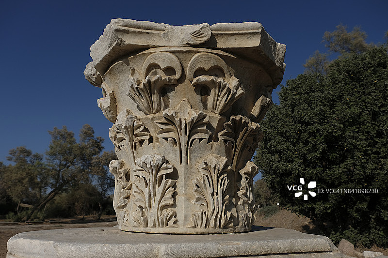 古代阿什凯隆遗址图片素材