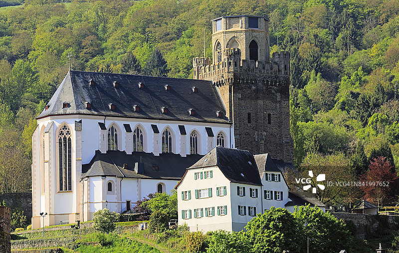 德国上韦瑟尔圣马丁教堂图片素材