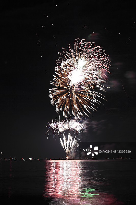 焰火。图片素材