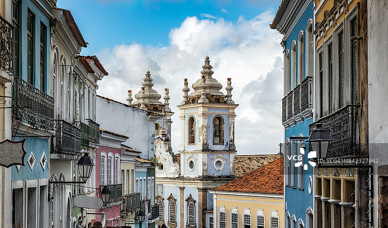 萨尔瓦多佩罗尼奥历史中心图片素材
