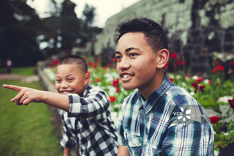 来自新西兰的家庭图片素材