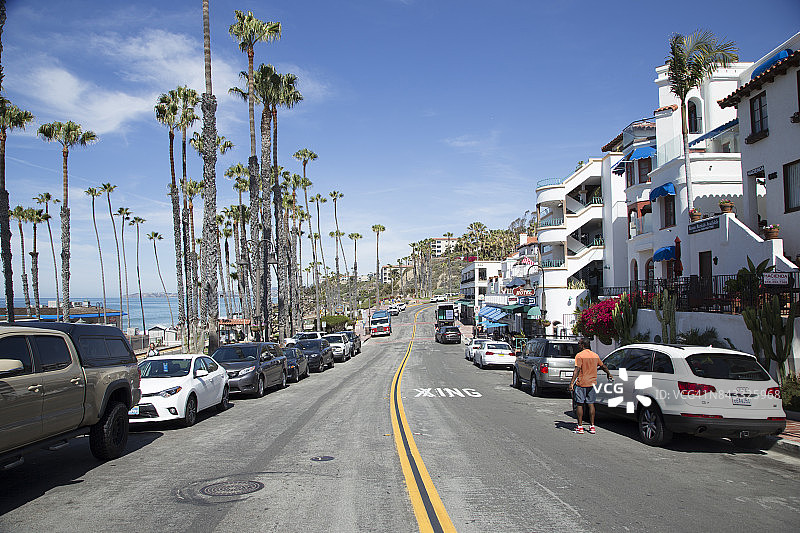 圣克莱门特城市海滩图片素材