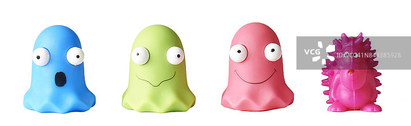 一组彩色玩具图片素材