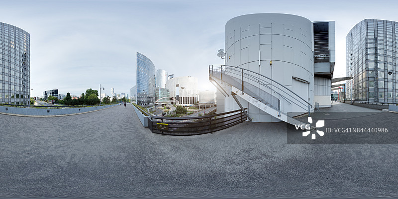 巴黎拉德芳斯360度全景图片素材