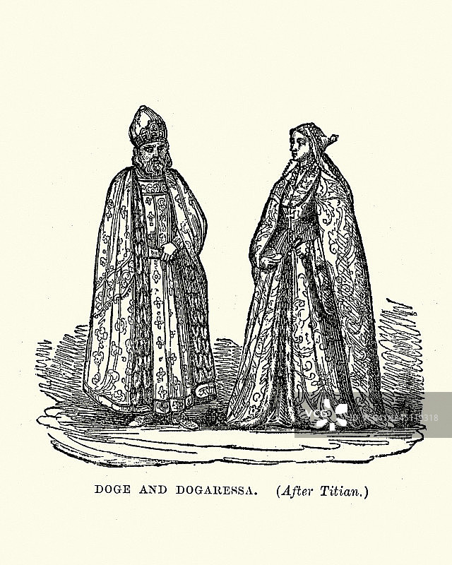 威尼斯的总督图片素材