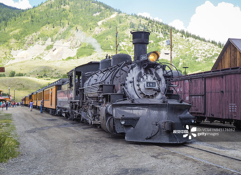 杜兰戈和锡尔弗顿窄轨铁路图片素材