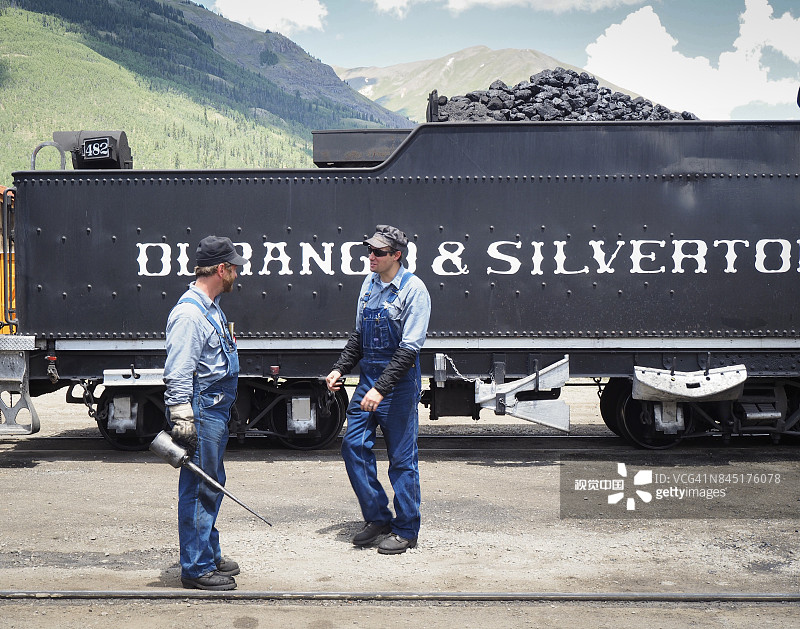 杜兰戈和锡尔弗顿窄轨铁路图片素材