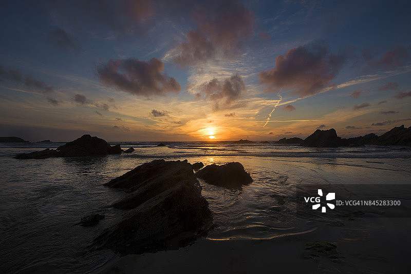 菲斯特拉尔日落图片素材