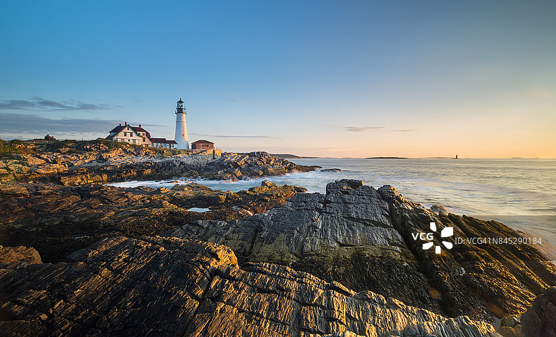 波特兰头灯图片素材