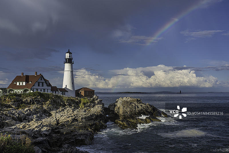 波特兰头灯图片素材