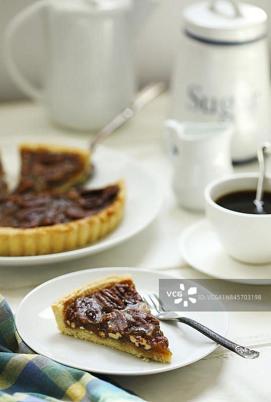 美式经典山核桃派图片素材
