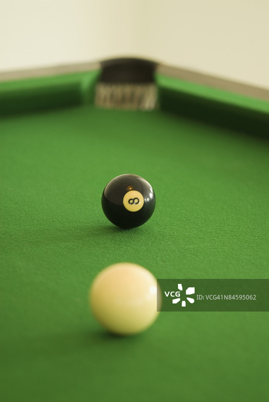 台球桌上的特写图片素材