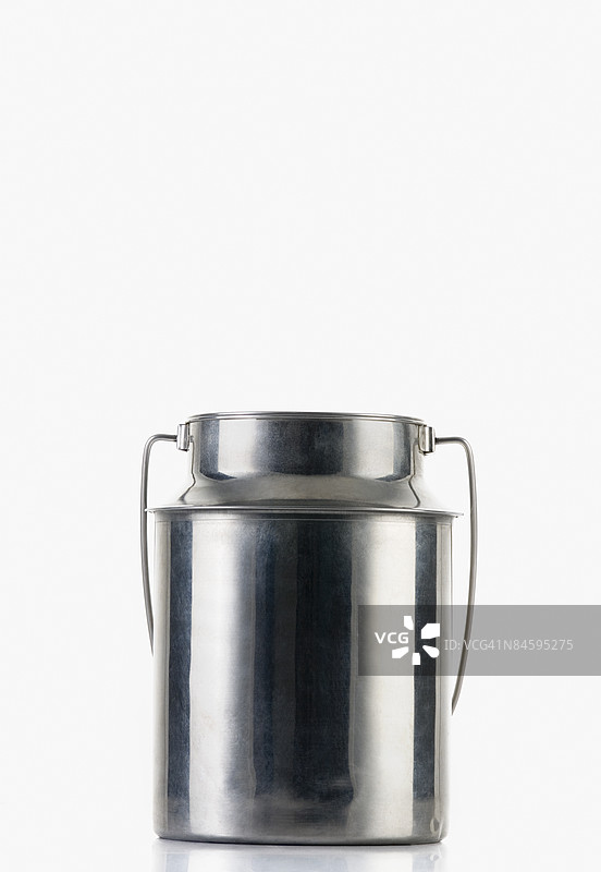 牛奶罐的特写镜头图片素材