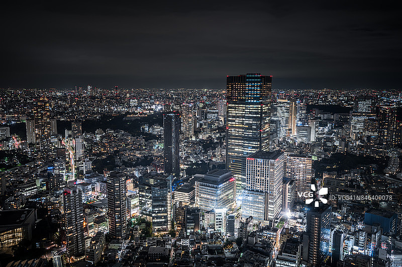 东京中城夜景图片素材