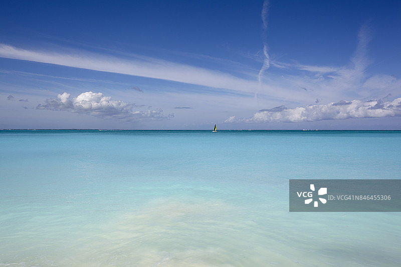 壮丽的热带加勒比海图片素材