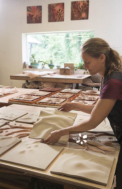 手工陶瓷砖图片素材