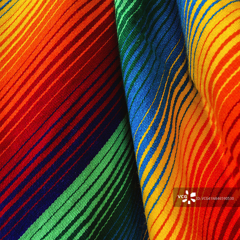 萨拉佩条纹披毯图片素材