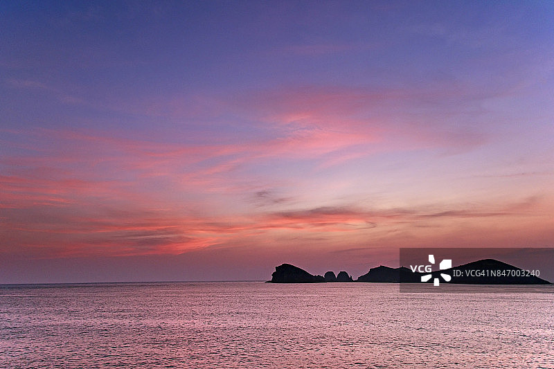 日落时分的暮光图片素材