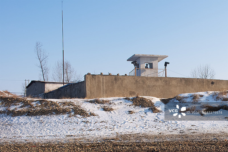 朝鲜新义州图片素材