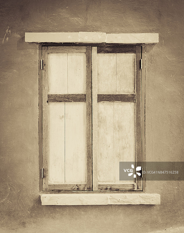 旧木窗户图片素材