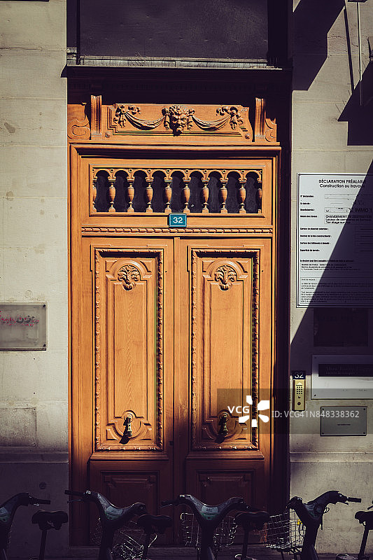 巴黎经典门廊图片素材