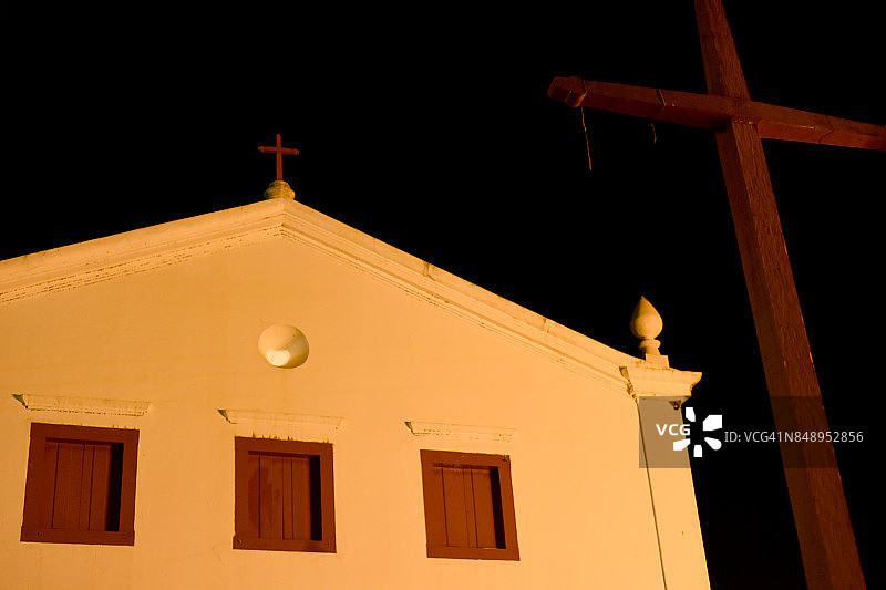 罗萨里奥和圣本笃教堂图片素材