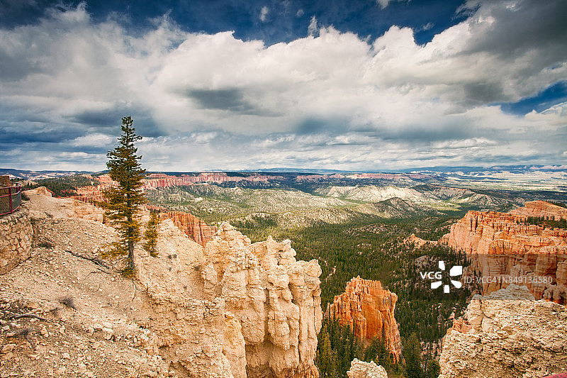 布莱斯峡谷观景点图片素材