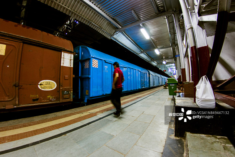 货运列车图片素材