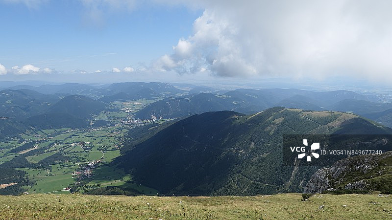 阿尔卑斯山脉的施尼贝格图片素材