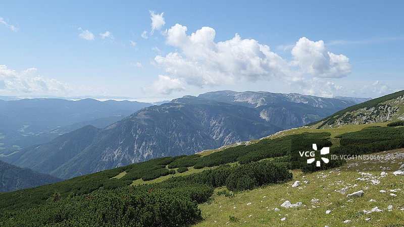 阿尔卑斯山脉的施尼贝格图片素材