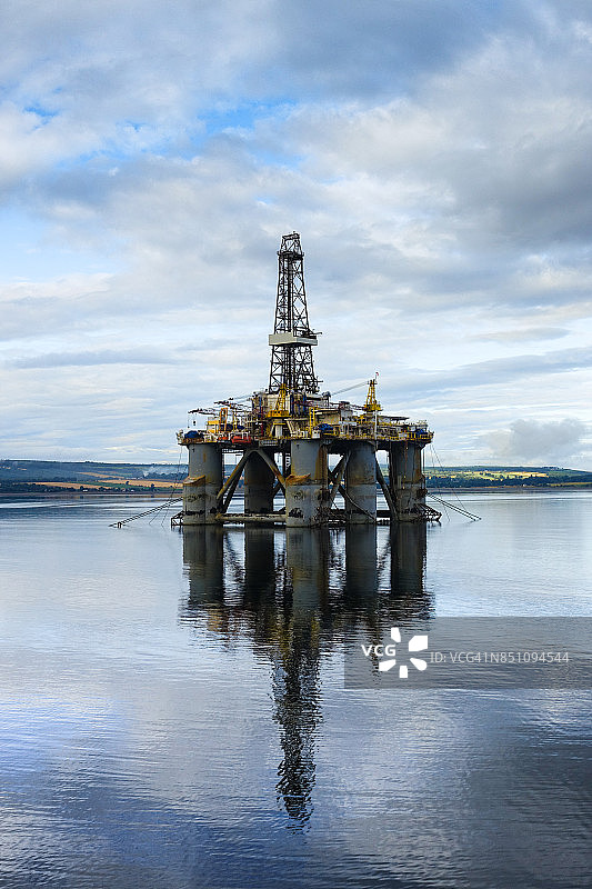 钻井平台（苏格兰）图片素材