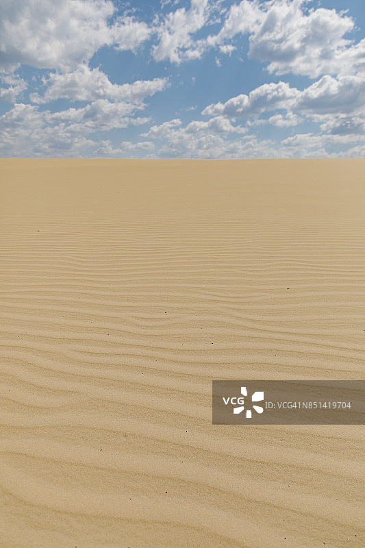 大沙地国家公园的沙丘景观图片素材